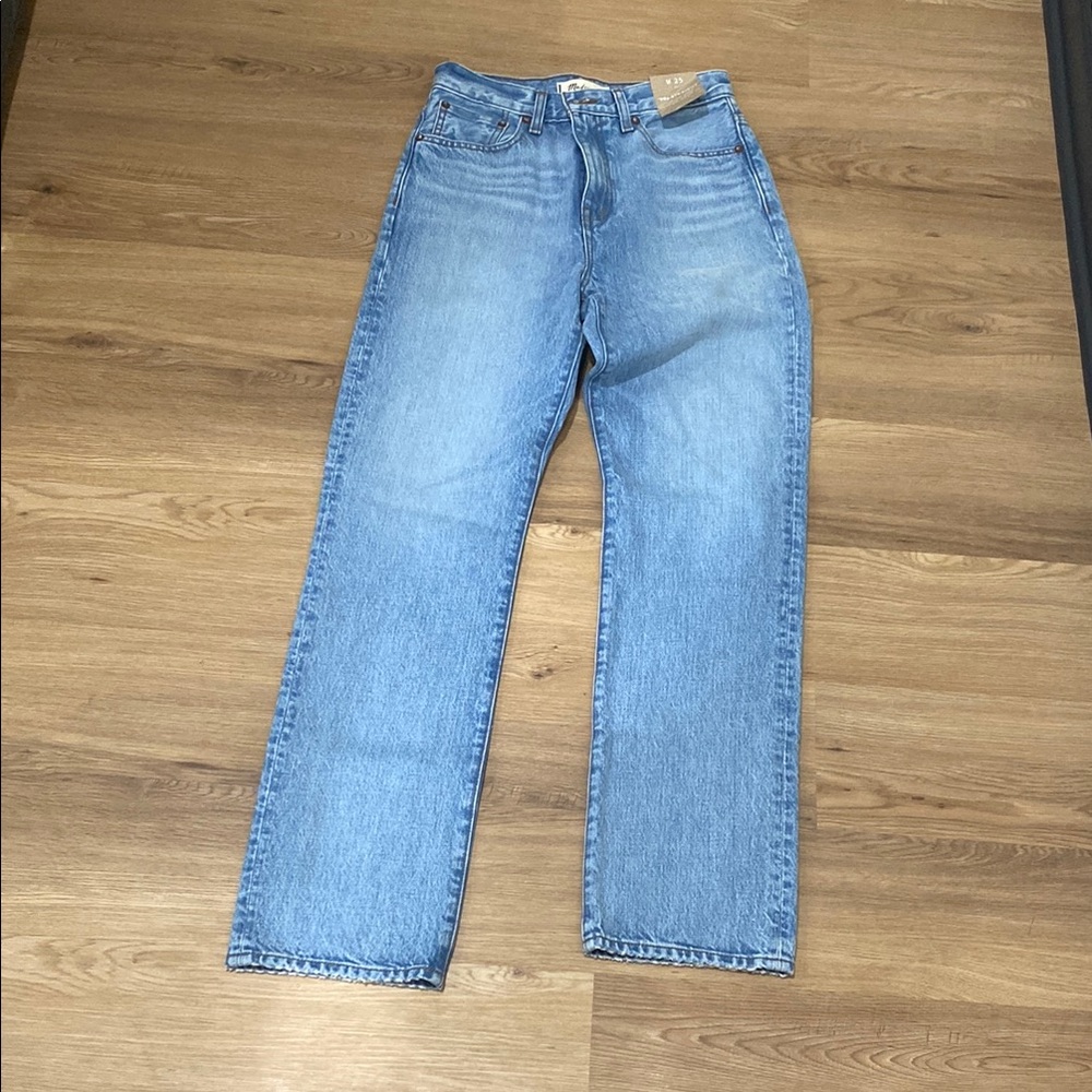 Madewell Light Blue Straight Leg Jeans